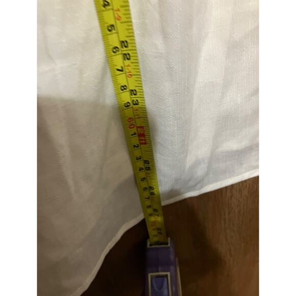 L'ATISTE by Amy Button 1X Mandarin Collar Satin Printed Dress Blouse Brand New - Picture 8 of 16